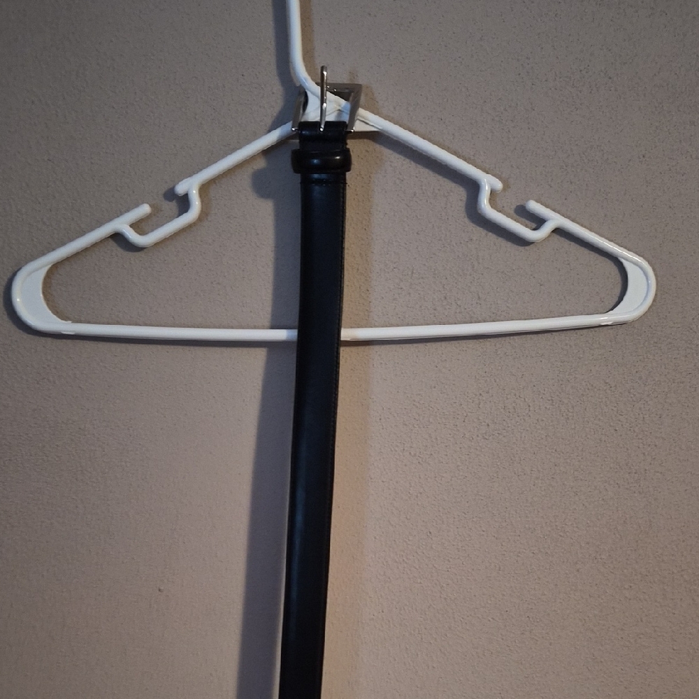 Black Leather Belt